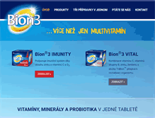 Tablet Screenshot of bion3.cz